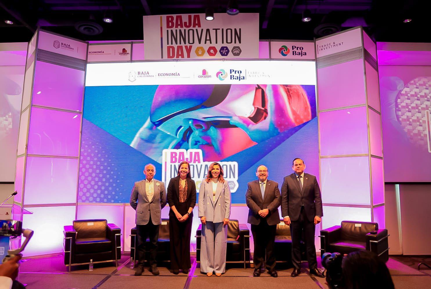 IMPULSA GOBIERNO DE MARINA DEL PILAR INNOVACIÓN Y TALENTO DE BAJA CALIFORNIA EN BAJA INNOVATION DAY