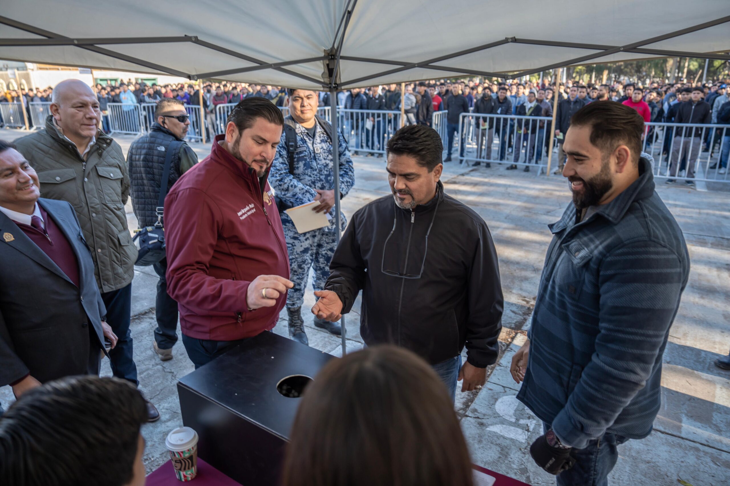 REALIZAN SORTEO DEL SERVICIO MILITAR NACIONAL CLASE 2006 Y REMISOS