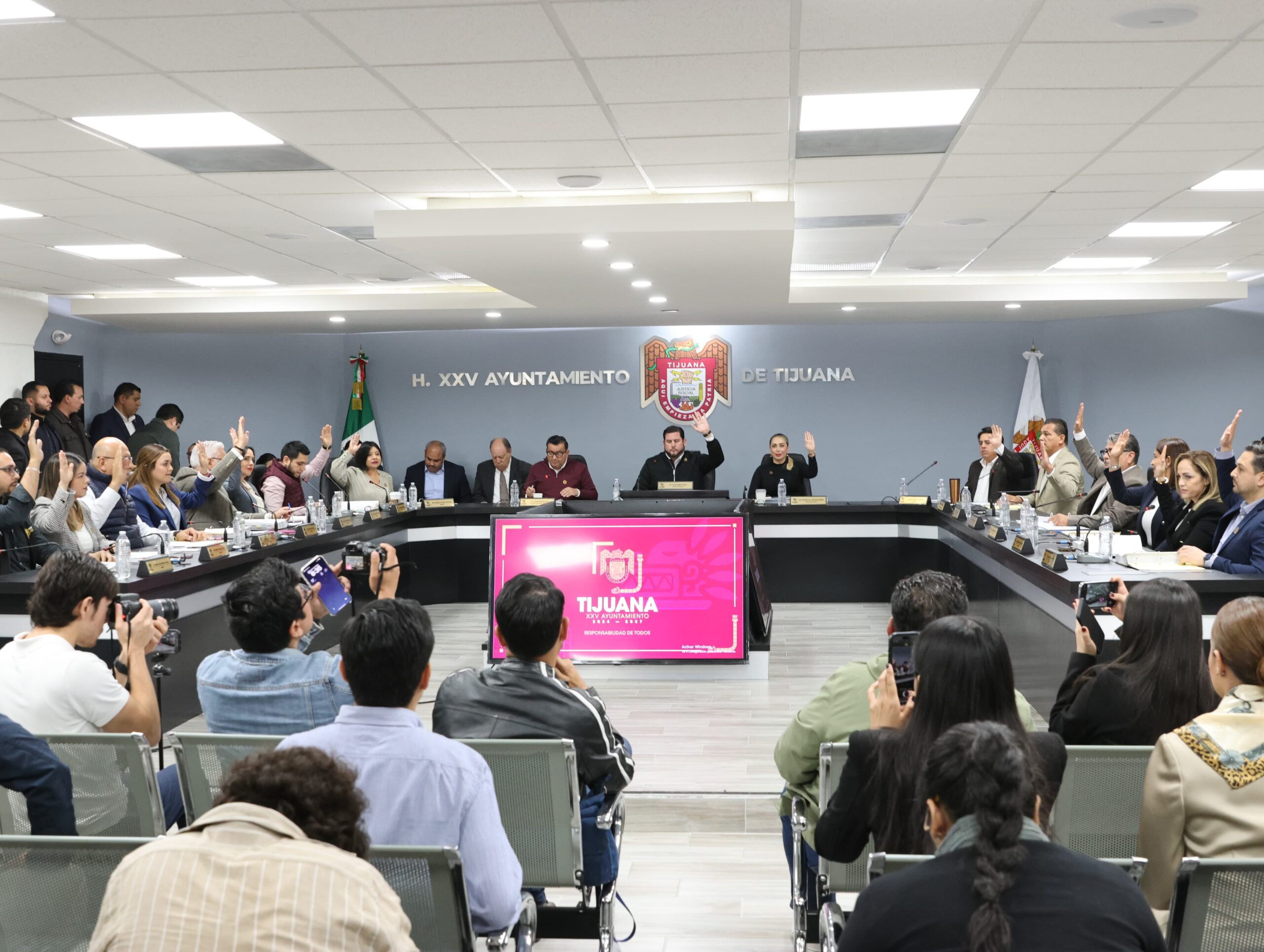 ANOCHE EL CABILDO APROBÓ EL PROYECTO DE LEY DE INGRESOS DEL MUNICIPIO DE TIJUANA PARA 2025