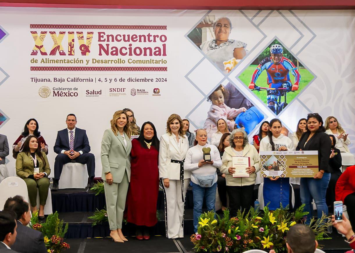 INAUGURA ENCUENTRO NACIONAL DE ALIMENTACIÓN Y DESARROLLO COMUNITARIO DE LOS SISTEMA DIF GOBERNADORA MARINA DEL PILAR