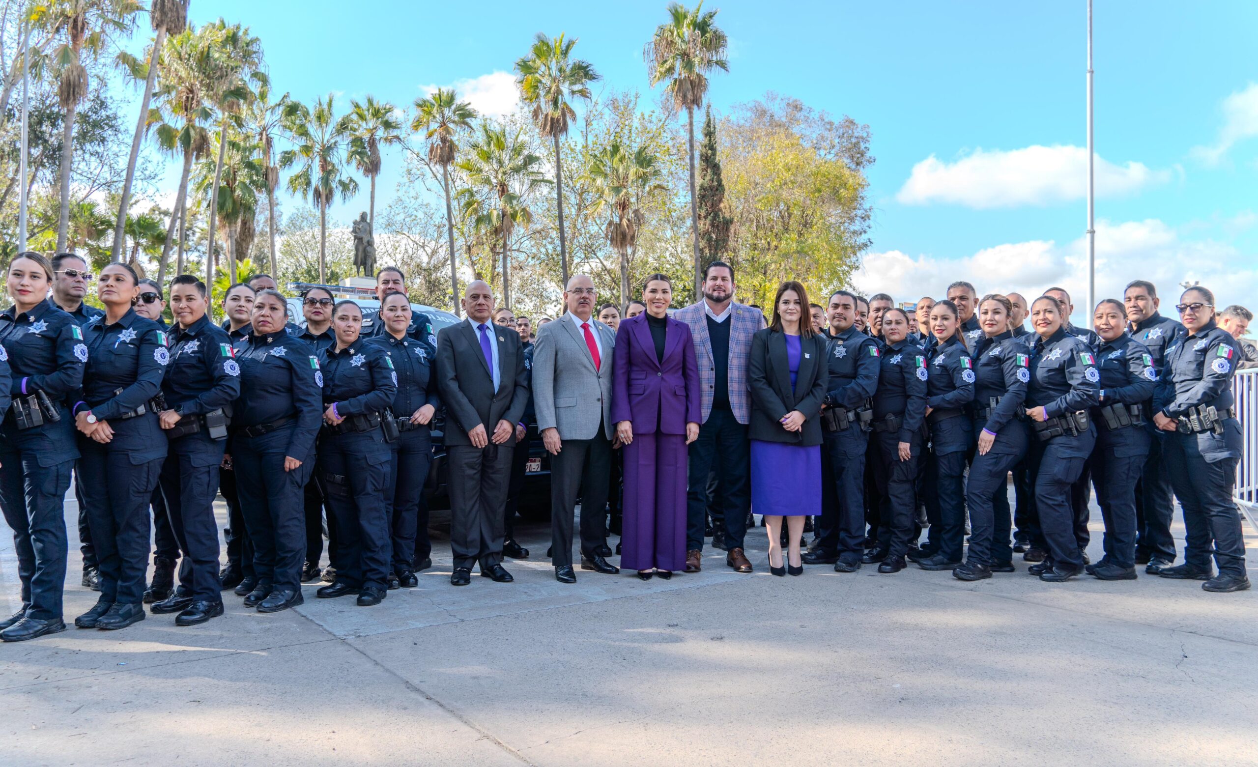 PACTAN GOBERNADORA MARINA DEL PILAR Y PRESIDENTE MUNICIPAL ISMAEL BURGUEÑO CONVENIO PARA IMPLEMENTAR EL PROGRAMA “ESCUADRÓN VIOLETA” EN TIJUANA