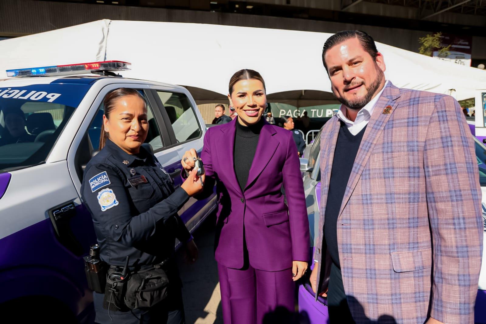 GOBERNADORA MARINA DEL PILAR PONE EN MARCHA EL ESCUADRÓN VIOLETA EN TIJUANA