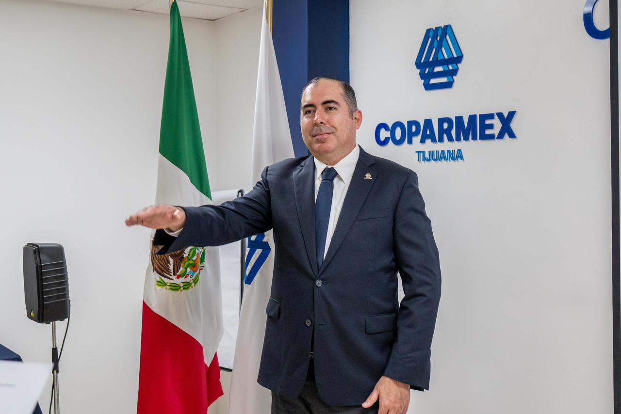 REELIGEN A ROBERTO VEGA COMO PRESIDENTE DE COPARMEX TIJUANA