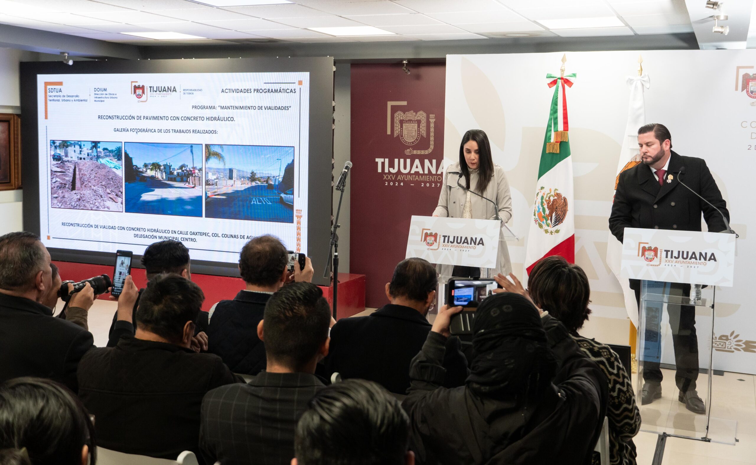 IMPULSA XXV AYUNTAMIENTO DE TIJUANA OBRAS PARA MEJORAR LA INFRAESTRUCTURA