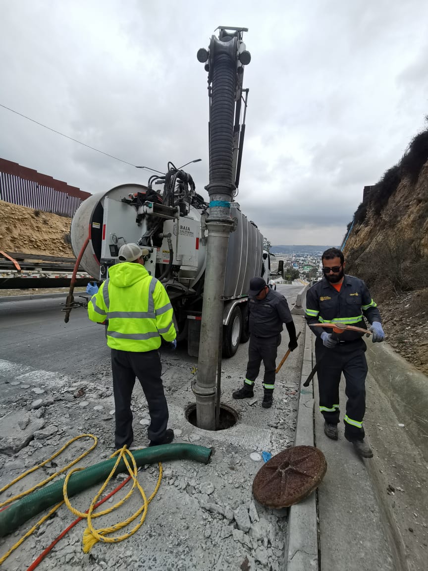 TRABAJA CESPT EN MANTENIMIENTO DE INFRAESTRUCTURA PREVIO A LA LLEGADA DE LLUVIAS