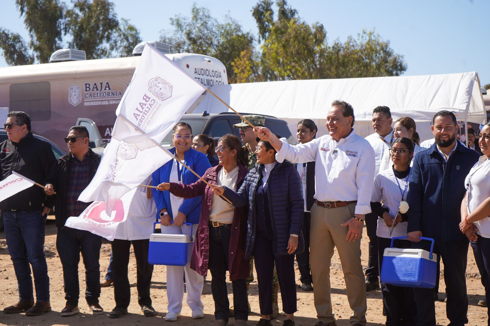 ARRANCA EN SAN QUINTÍN VACUNACIÓN EN LOCALIDADES PRIORITARIAS PARA EL COMBATE A LA POBREZA