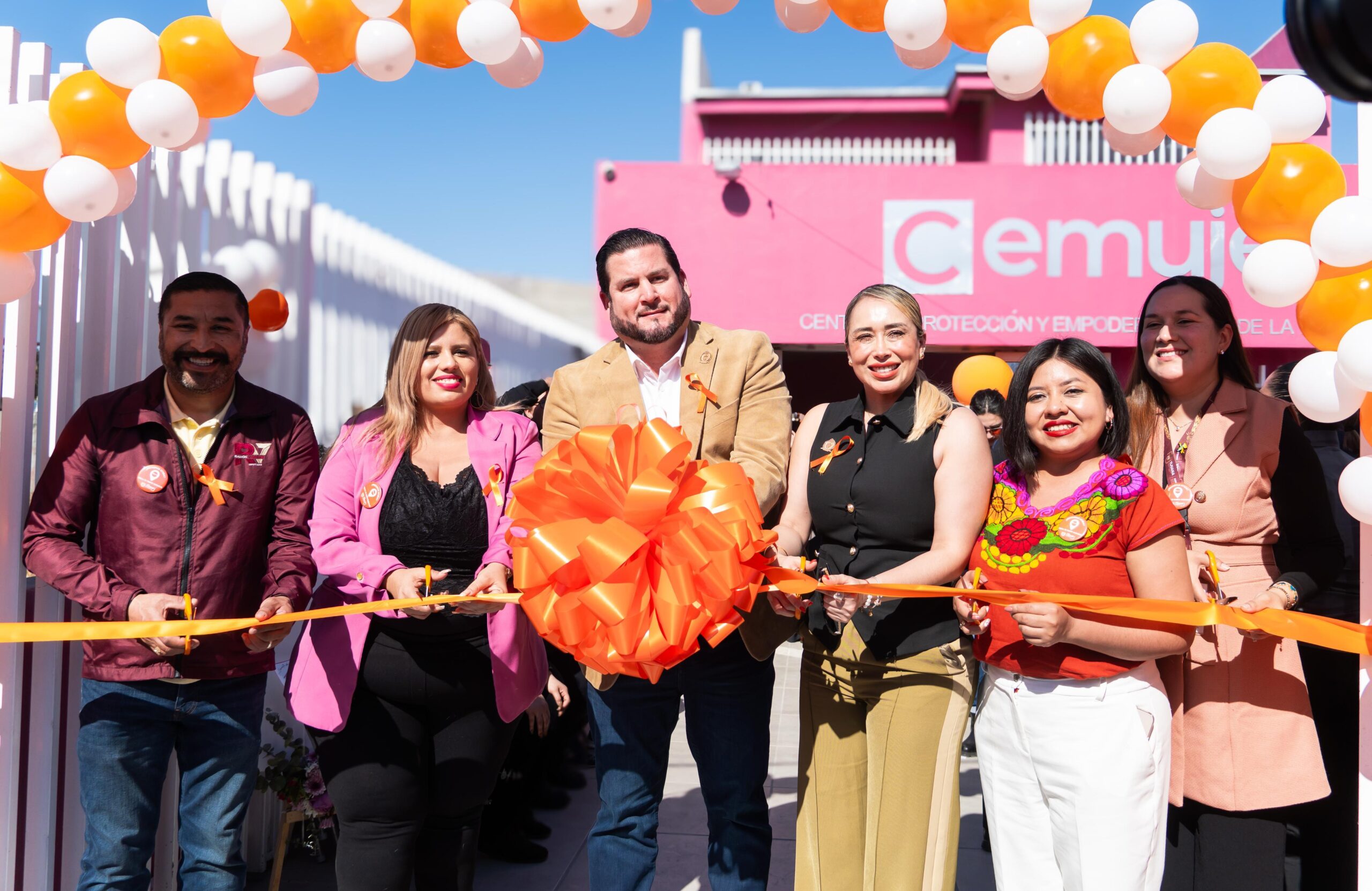 Activa presidente municipal Ismael Burgueño Punto Naranja en Cemujer