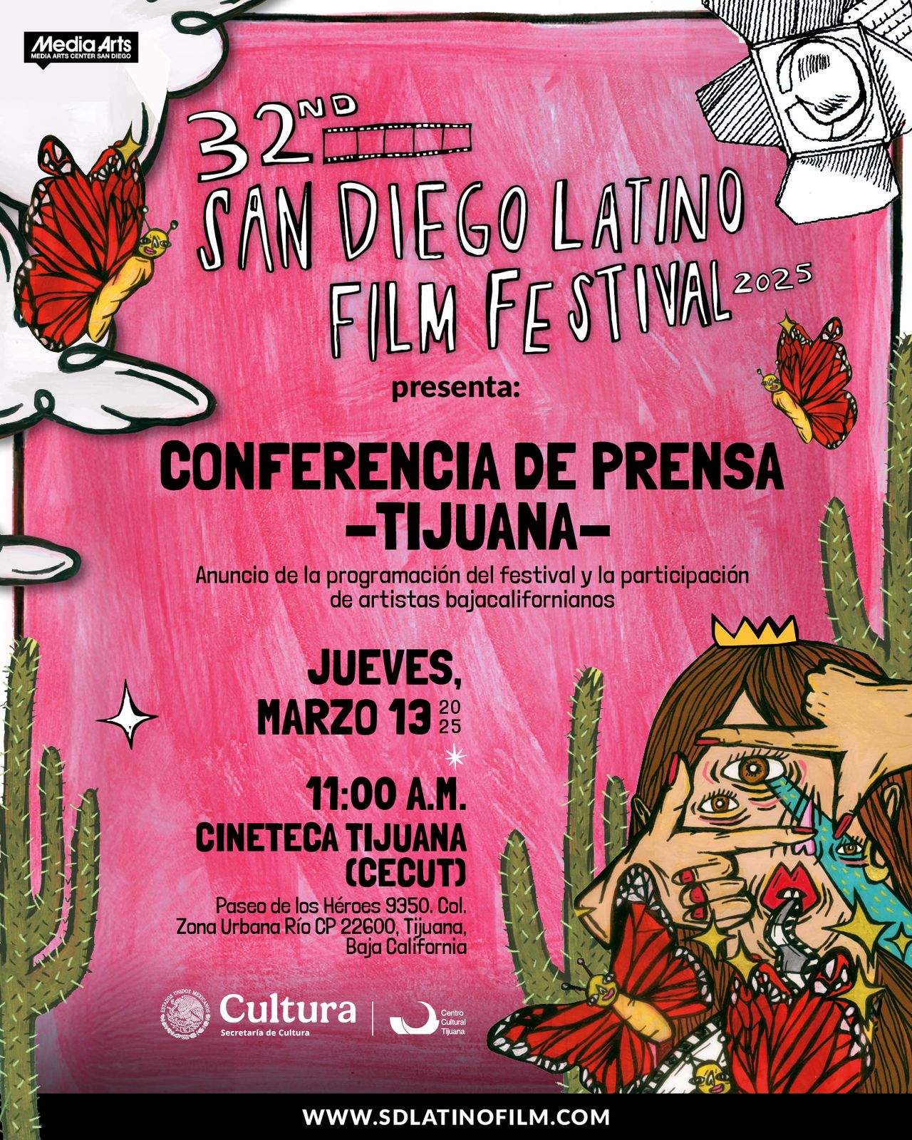 DARÁN A CONOCER DETALLES DEL FESTIVAL DE  CINE LATINO