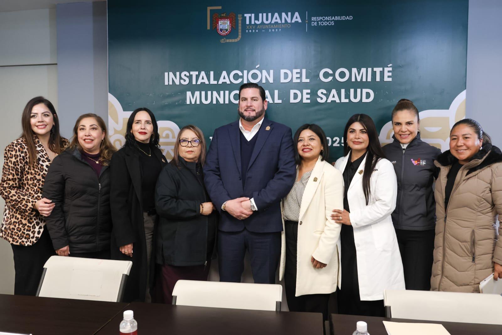 Instalado el Comité Municipal de Salud del XXV Ayuntamiento de Tijuana