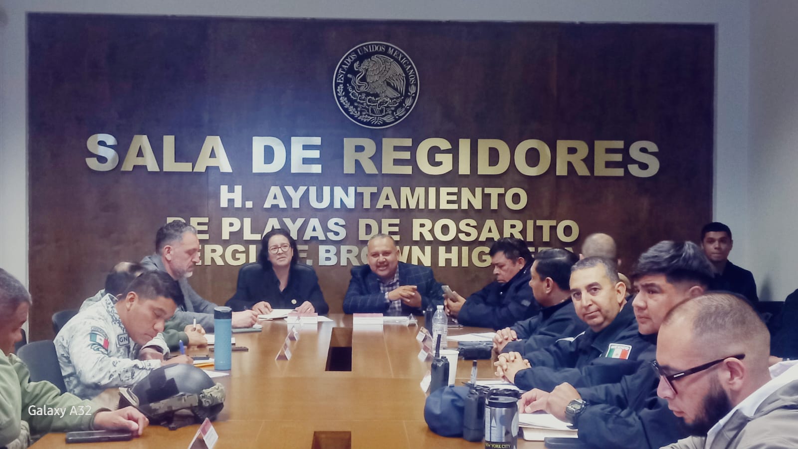 PRESIDENTA MUNICIPAL ROCIO ADAME MUÑOZ ENCABEZA MESA DE SEGURIDAD PARA LA CONSTRUCCIÓN DE LA PAZ