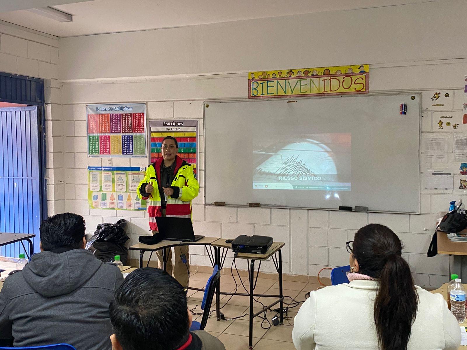 Fomenta Protección Civil Tijuana cultura de la prevención con pláticas informativas