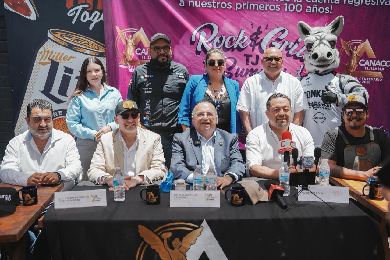 OLIVALDO PAZ ANUNCIA ARRANQUE DE FESTEJOS RUMBO AL CENTENARIO DE CANACO TIJUANA