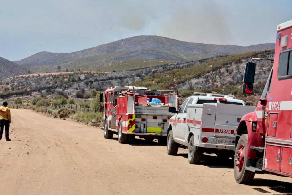 AMENAZADAS RANCHERÍAS POR INCENDIOS FOESTALES.