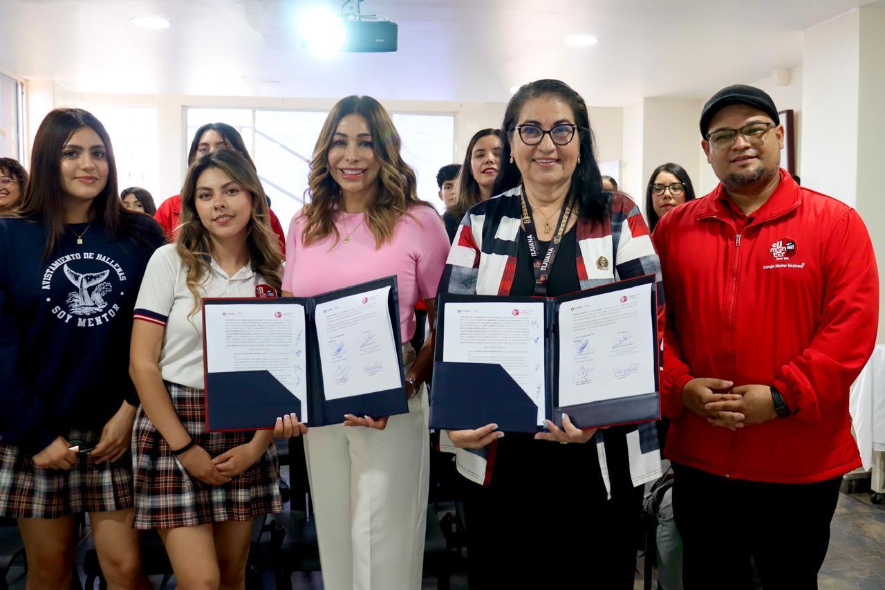 Firma IMCAD convenio de colaboración con Colegio y Centro Superior Mentor Mexicano