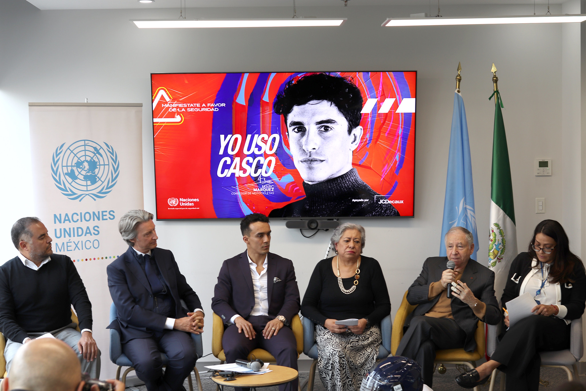 Enviado Especial de la ONU y JCDecaux lanzan en México campaña global a favor de la seguridad vial