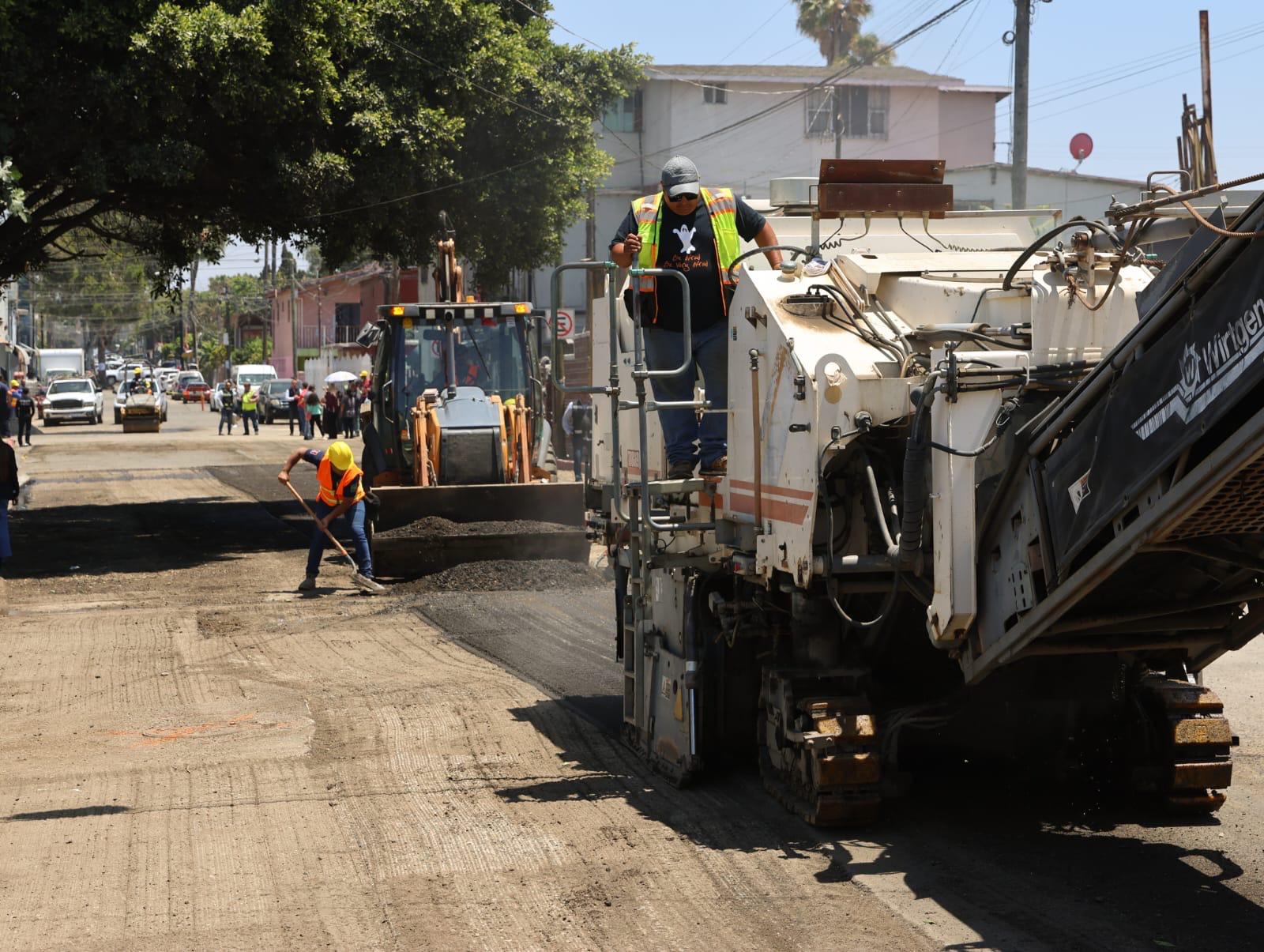 Fortalece XXV Ayuntamiento de Tijuana la infraestructura urbana de la ciudad