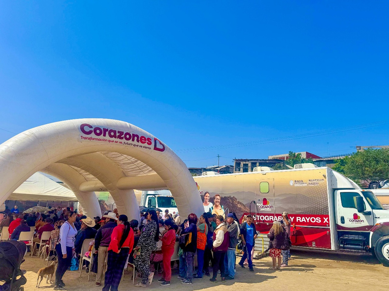 BRINDAN ATENCIÓN EN SALUD A TRAVÉS DE BRIGADAS EN TERRAZAS DEL VALLE DE TIJUANA
