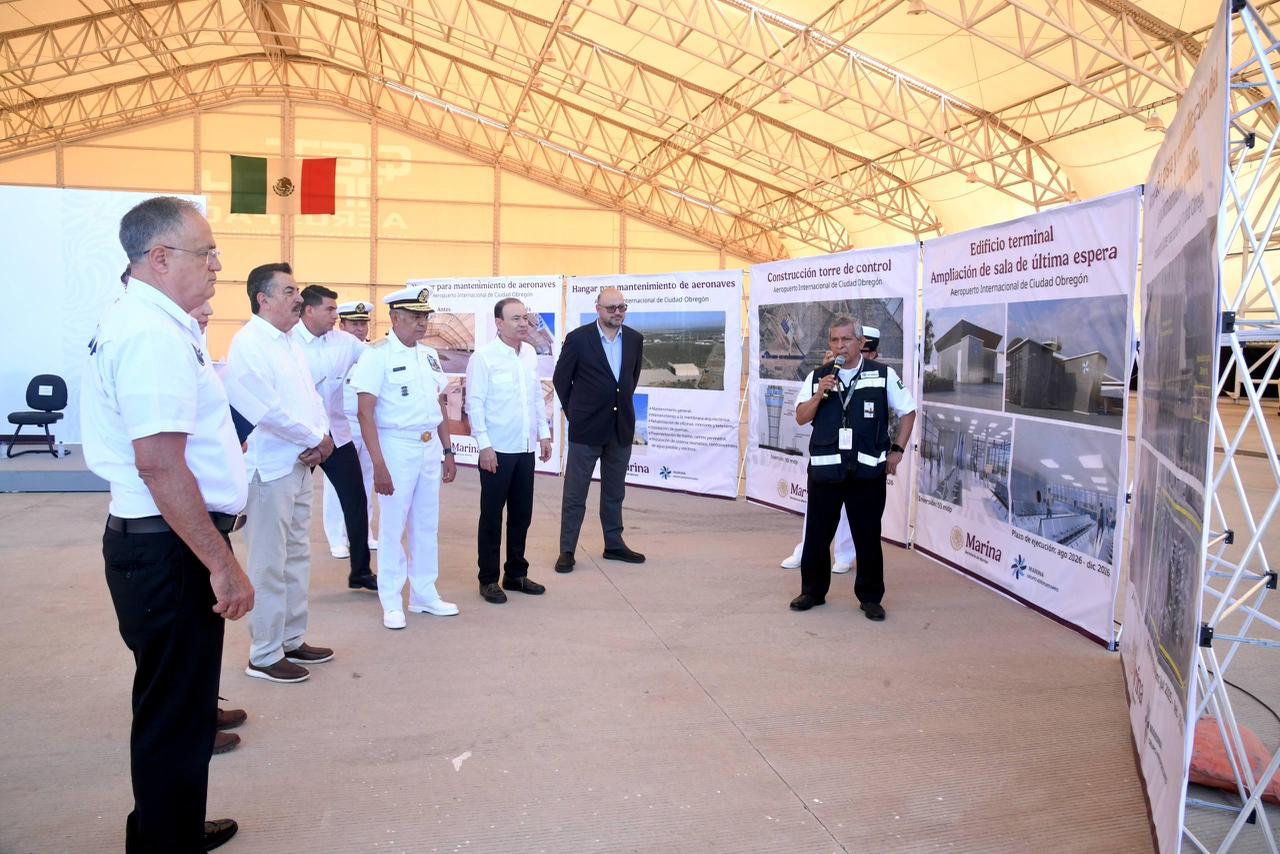 Gobernador Durazo impulsa a Cajeme en nuevo polo de la industria aérea