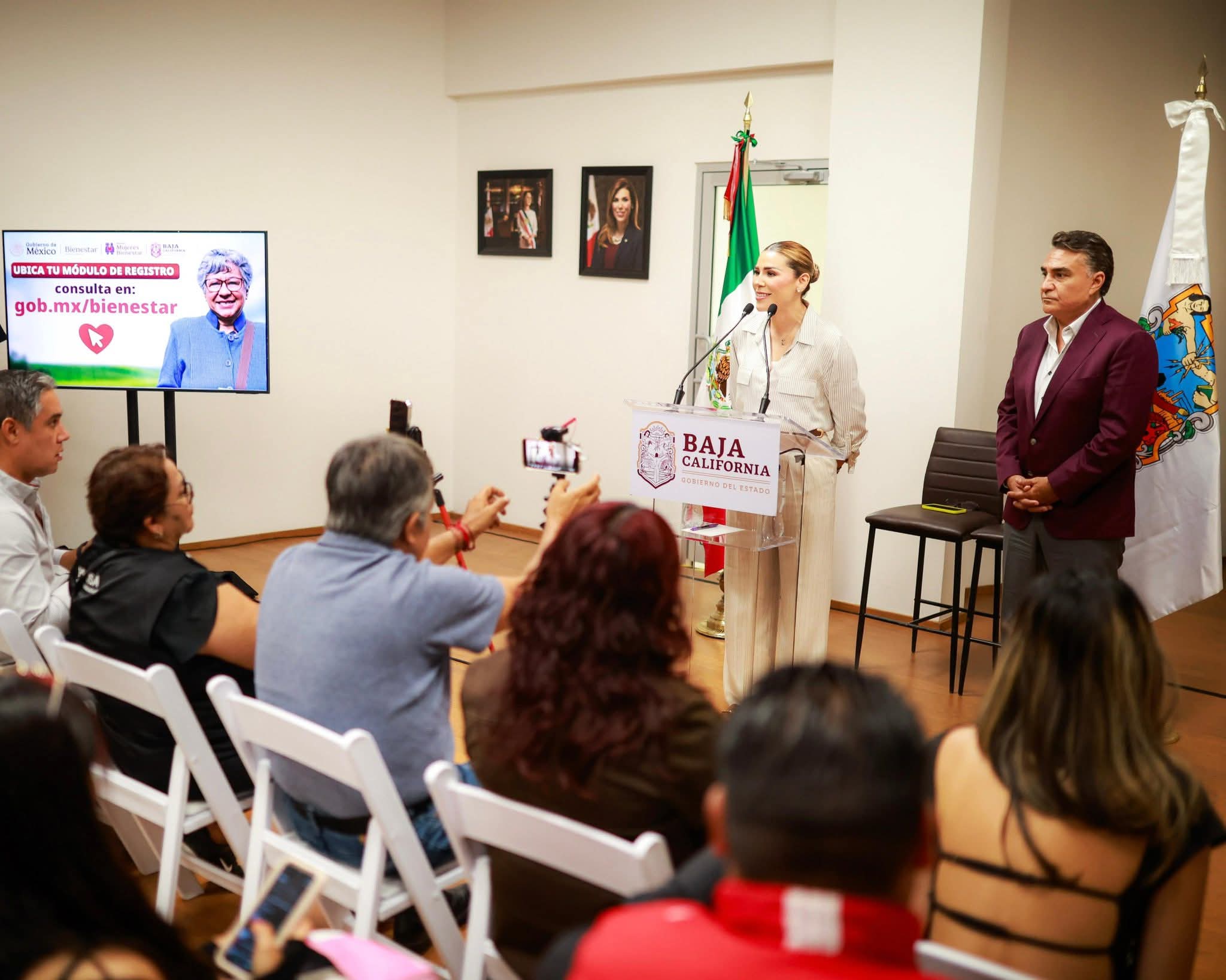 GOBIERNO FEDERAL Y GOBERNADORA MARINA DEL PILAR ANUNCIAN ARRANQUE DE REGISTRO DE PENSIÓN PARA MUJERES BIENESTAR 2025