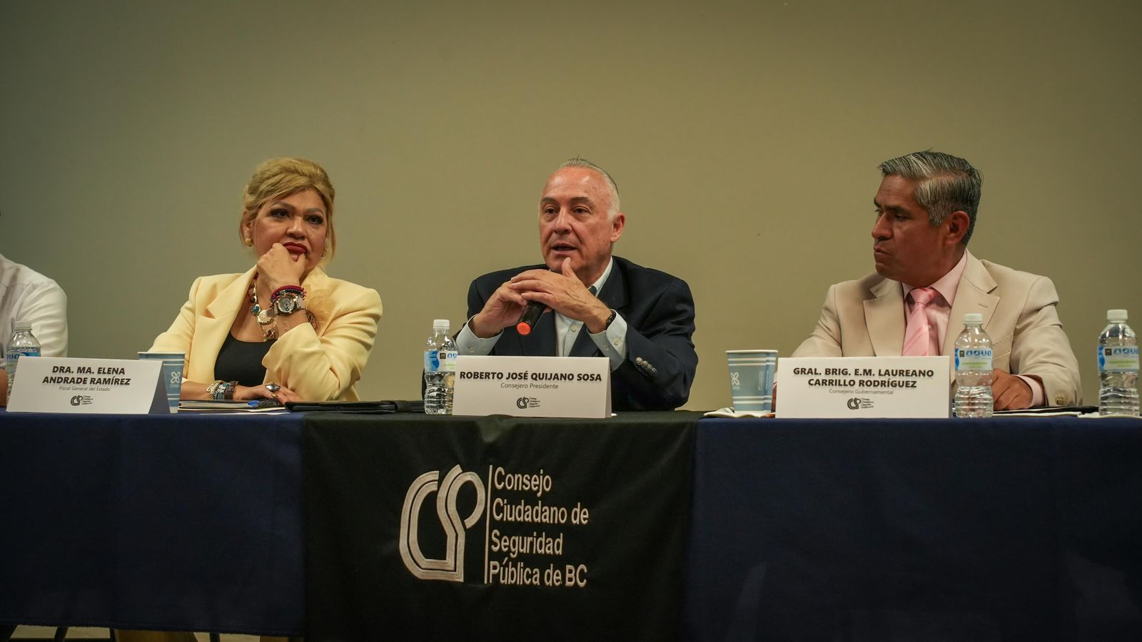 CONSEJO CIUDADANO SESIONA CON AUTORIDADES ESTATALES PARA CONOCER AVANCES EN MATERIA DE SEGURIDAD