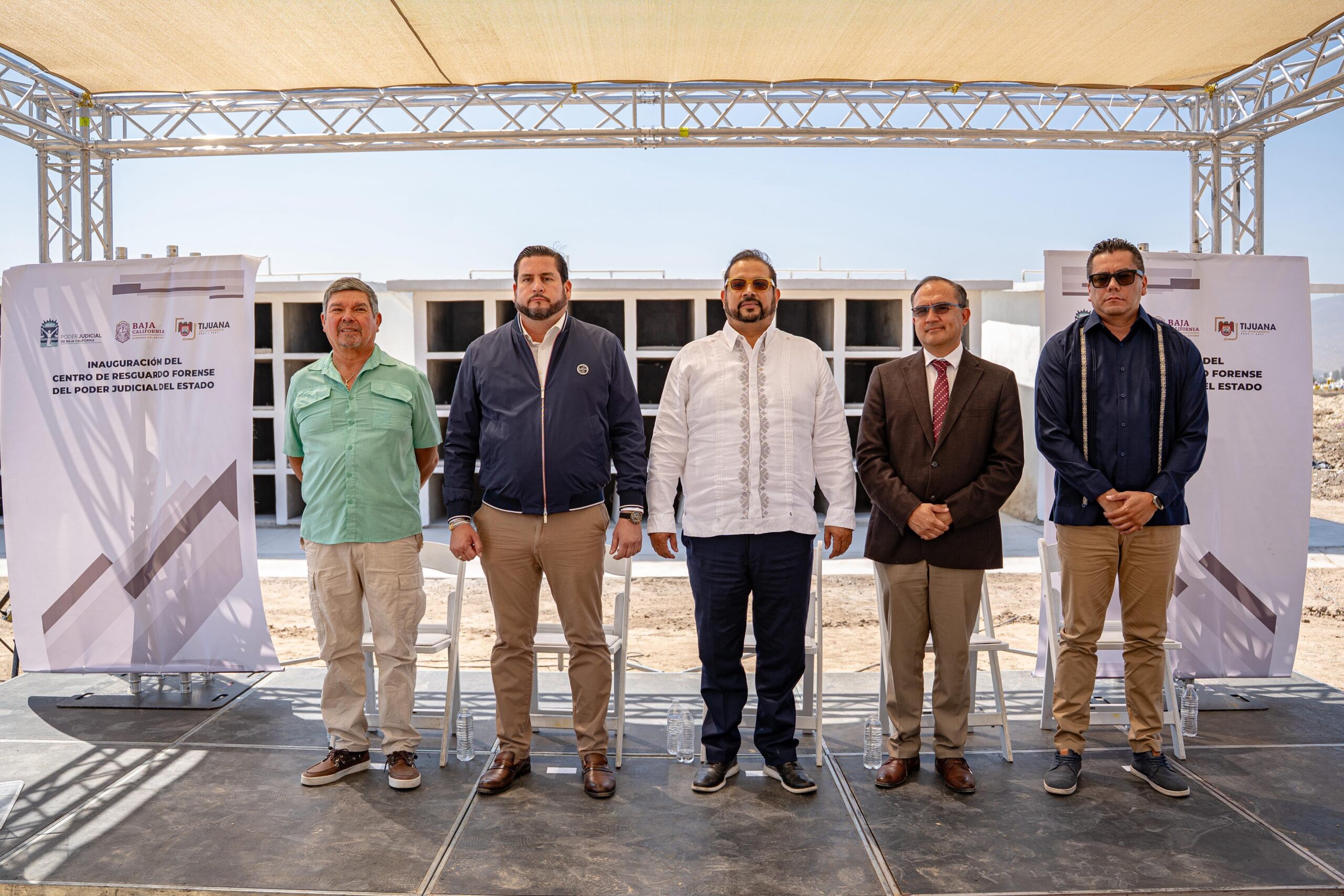Participa Ismael Burgueño en la inauguración del Centro de Resguardo Forense del Poder Judicial de Baja California