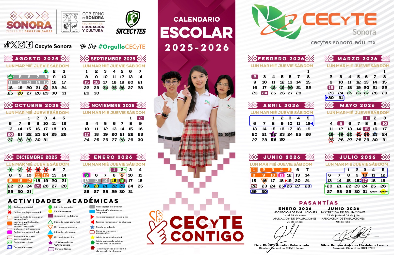 Gobierno de Sonora invita a estudiantes de Cecyte a realizar su proceso de inscripción