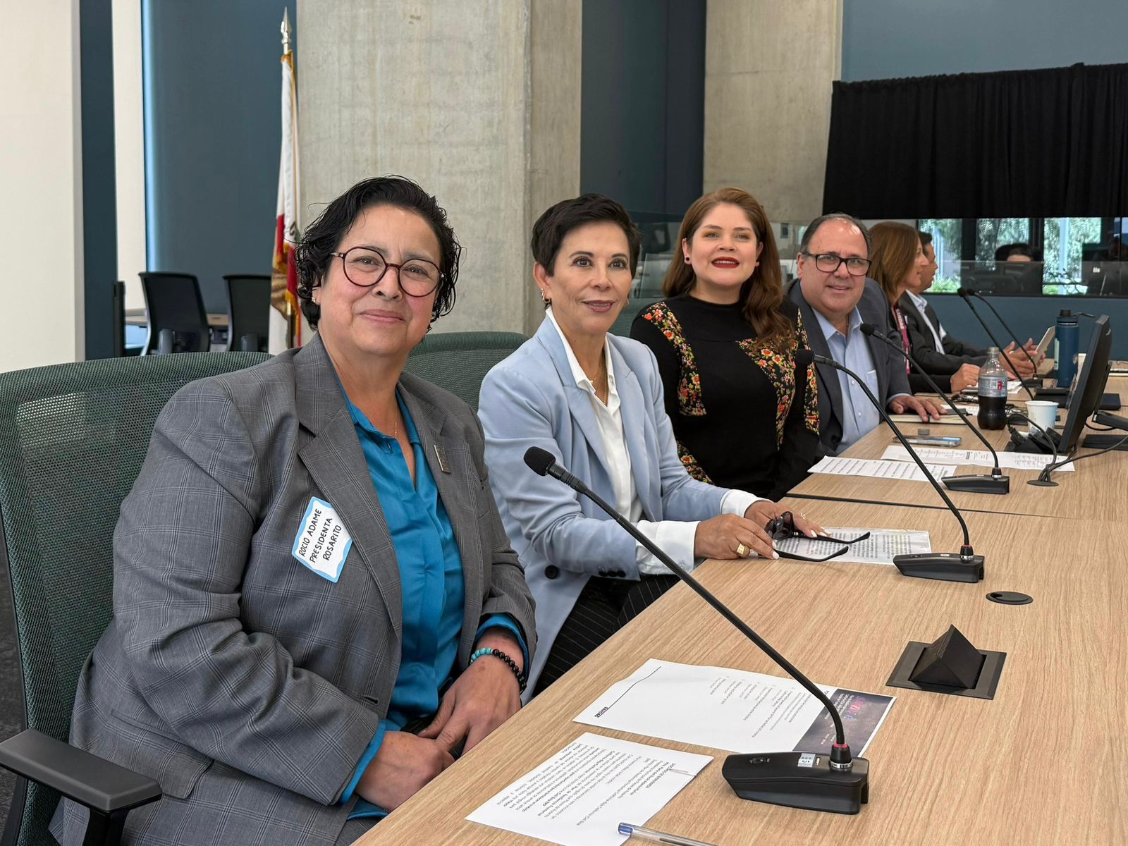 Rocio Adame fortalece la cooperación binacional en el Plan de Resiliencia Fronteriza California-Baja California