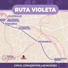 FORTALECE GOBIERNO DE MARINA DEL PILAR LA MOVILIDAD PARA MUJERES EN ENSENADA; ANUNCIAN AMPLIACIÓN DE RUTA VIOLETA HASTA MANEADERO