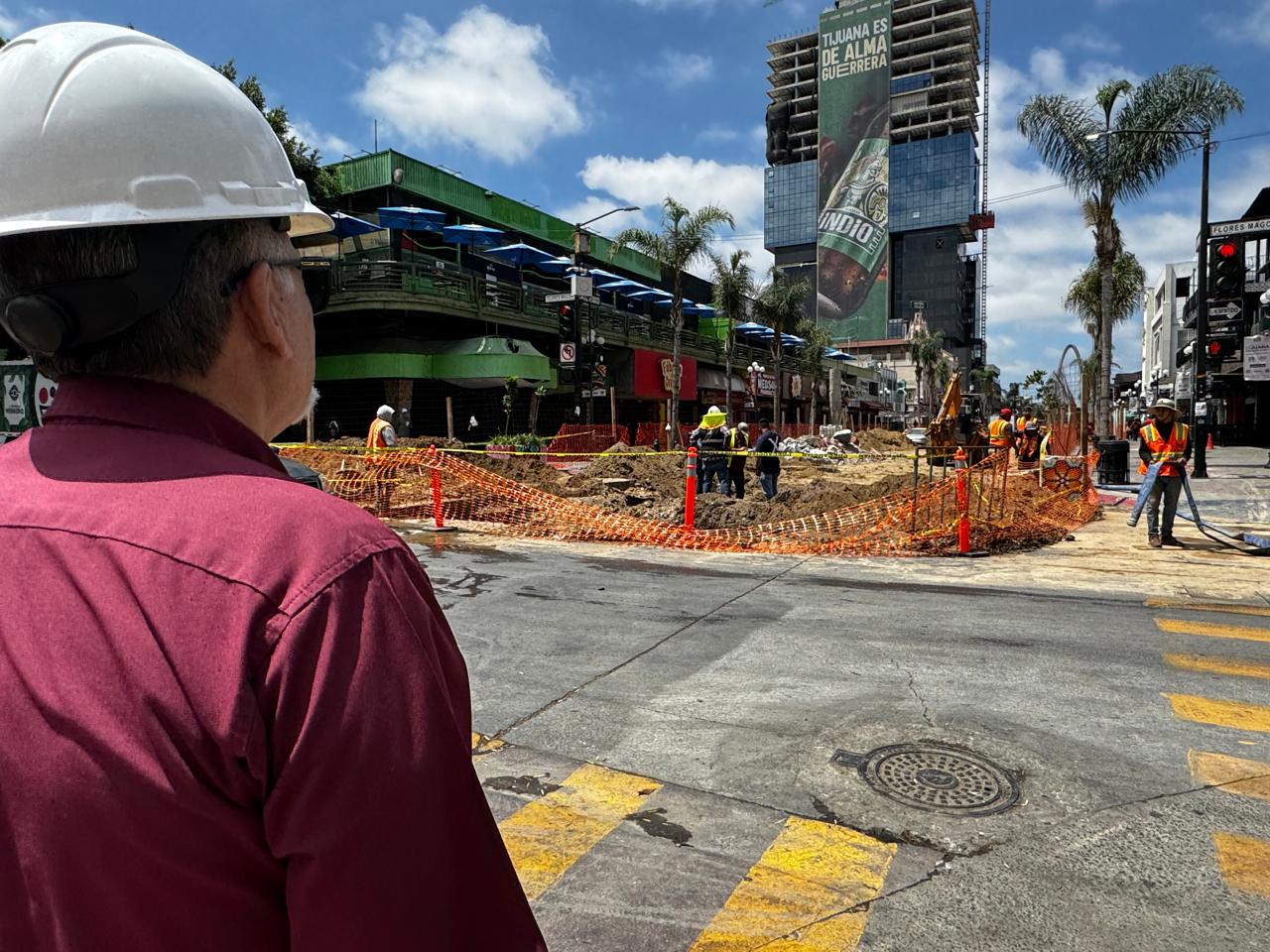SUPERVISA SEPROA OBRAS DE AGUA POTABLE Y DRENAJE EN TIJUANA
