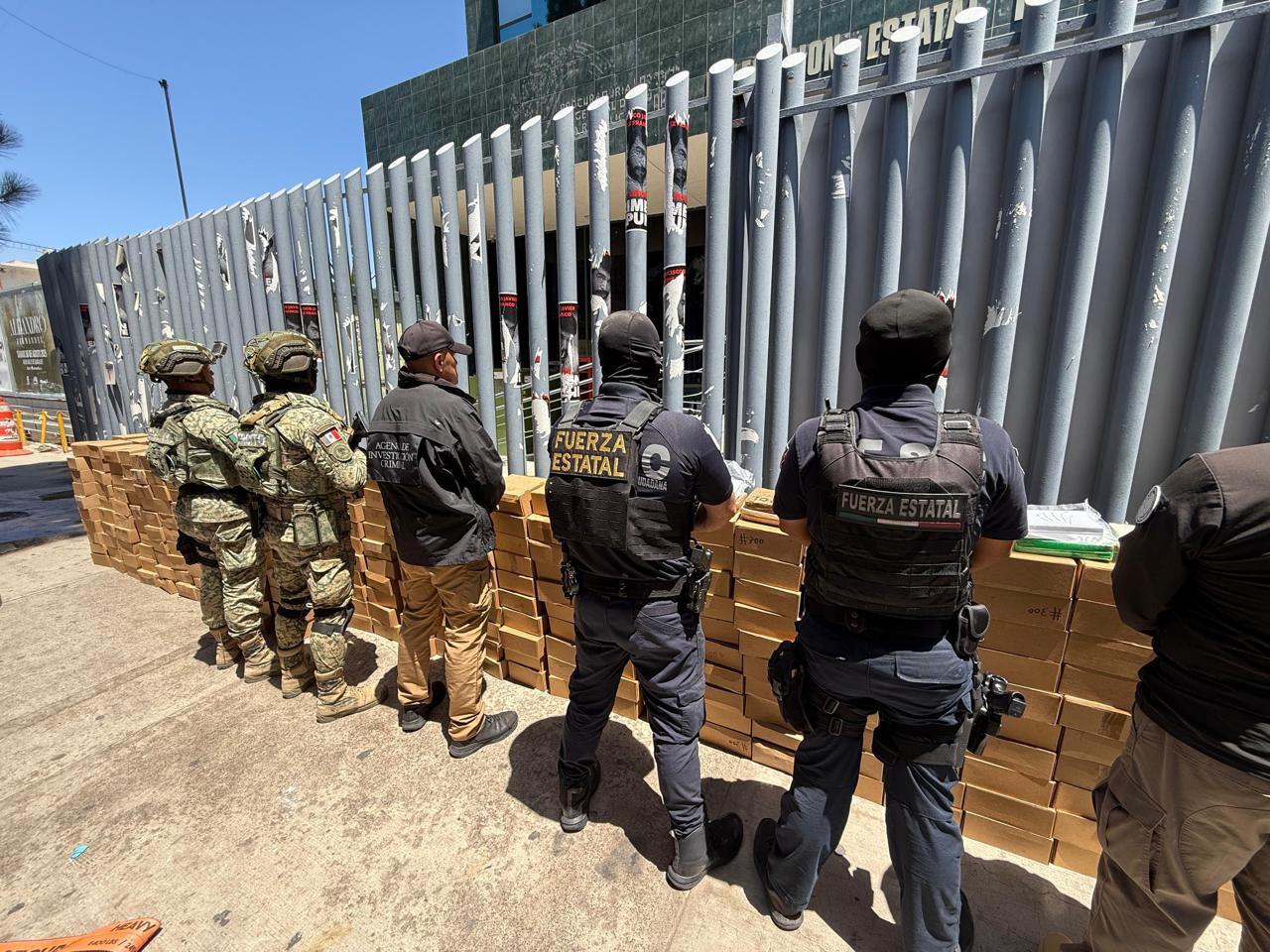 FICHA PRELIMINAR: SE ASEGURA MÁS DE UNA TONELADA DE DROGA EN BAJA CALIFORNIA