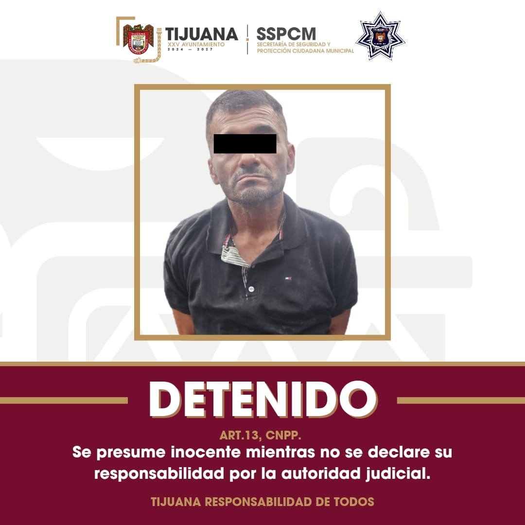 Rescatan elementos de la Policía Municipal a persona privada de la libertad en Tijuana