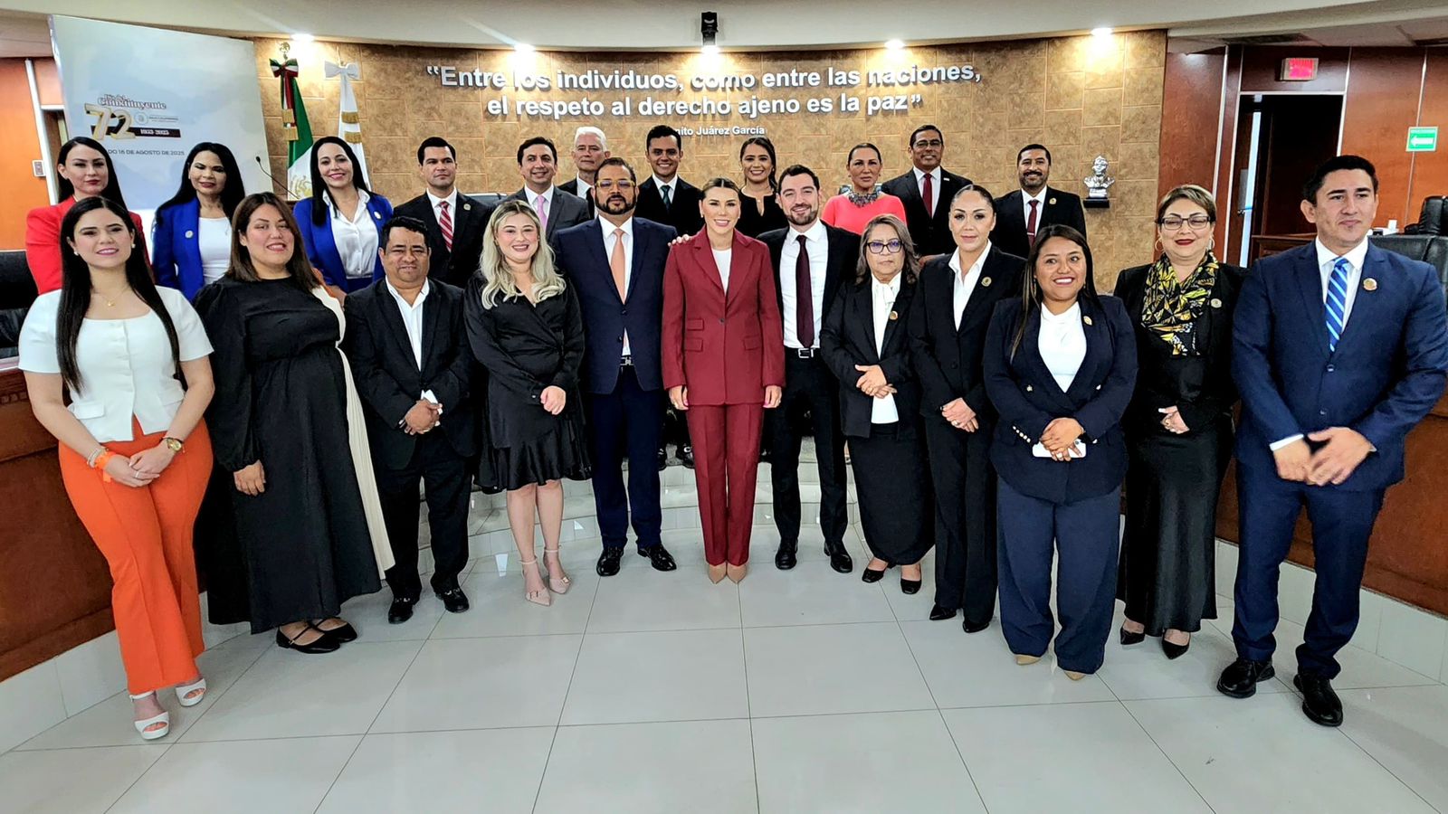 RECONOCE GOBERNADORA MARINA DEL PILAR AVANCE EN BIENESTAR EN DÍA DEL CONSTITUYENTE EN BAJA CALIFORNIA