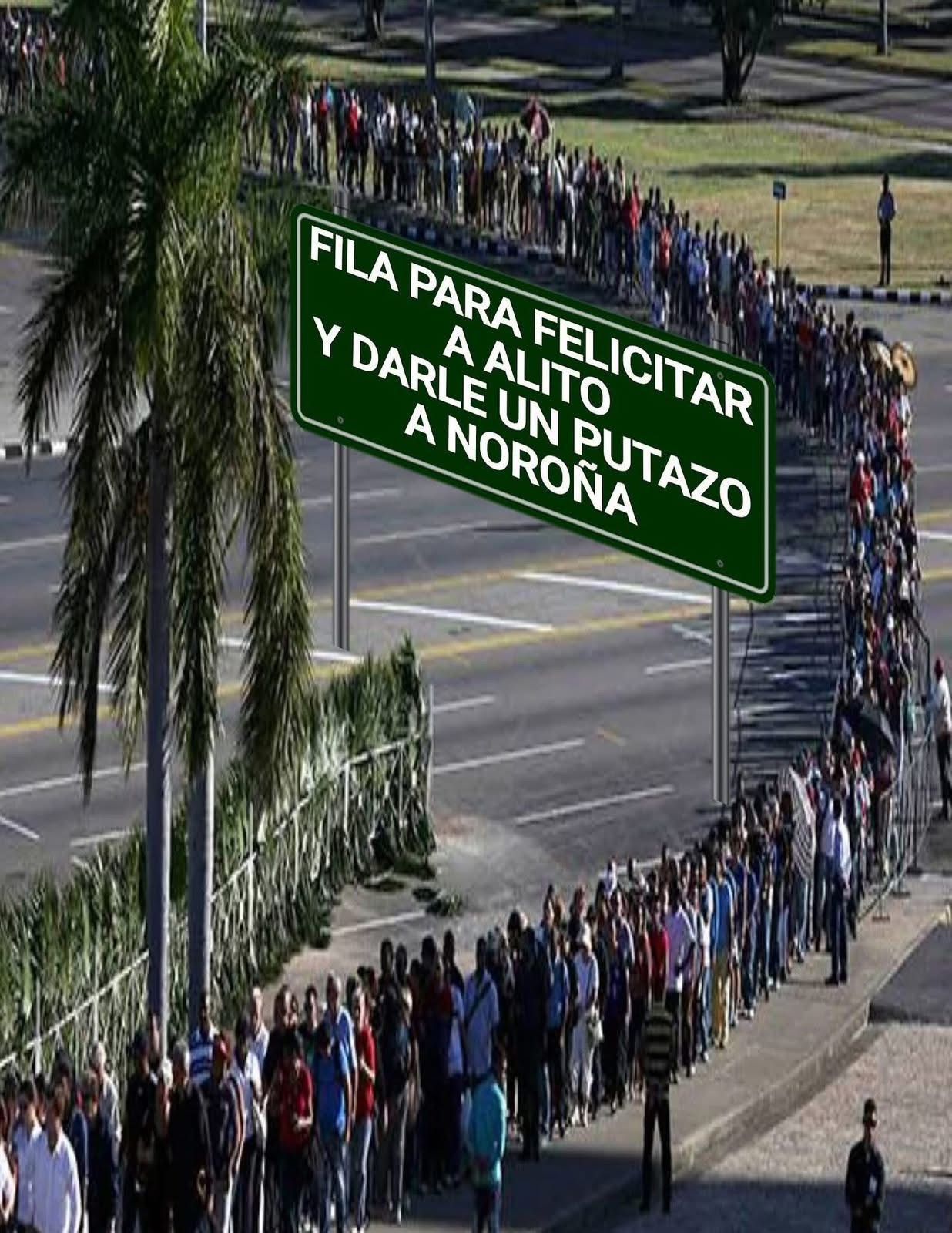 PARA FELICITAR A ALITO