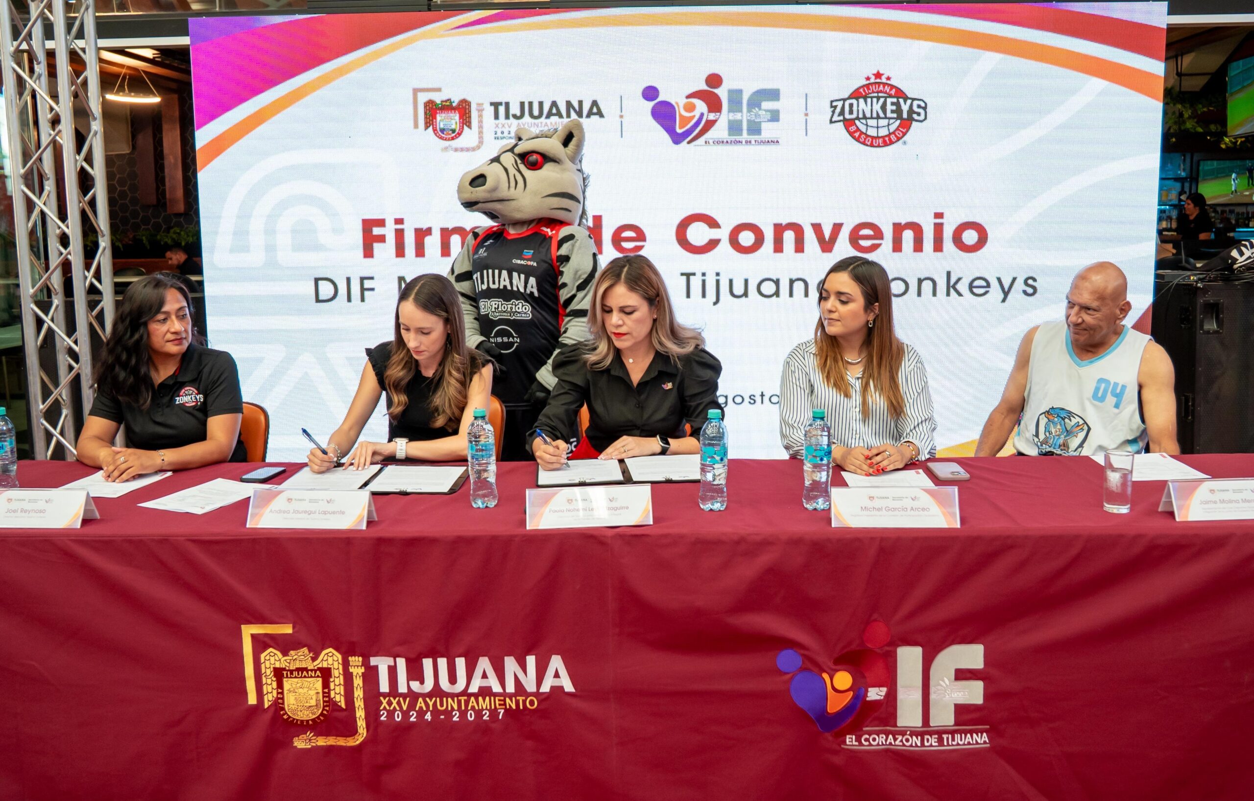 Suscribe XXV Ayuntamiento de Tijuana convenio de colaboración con Zonkeys