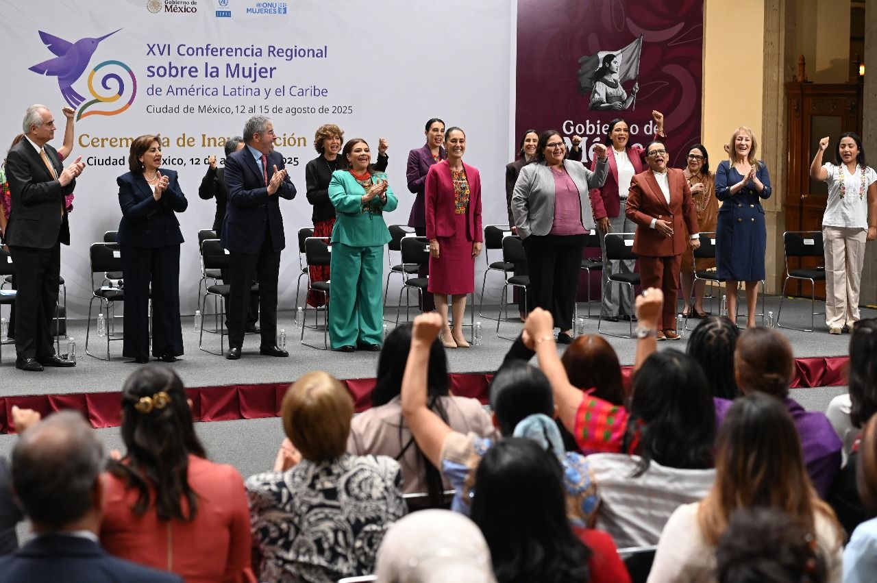 Presidenta de México inaugura la XVI Conferencia Regional sobre la Mujer de América Latina y el Caribe con la “sociedad del cuidado” como pilar del bienestar