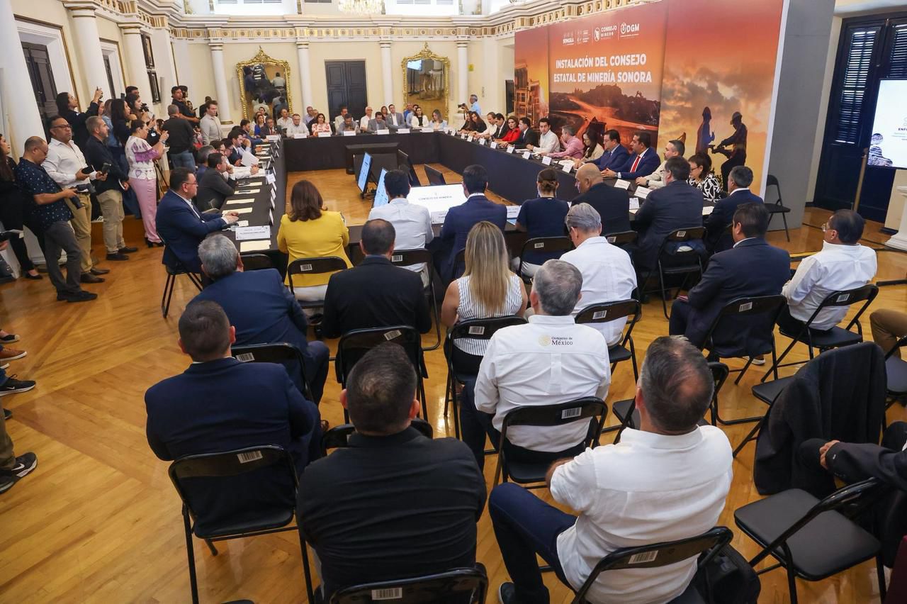 Instala Gobierno de Sonora el Consejo Estatal de Minería