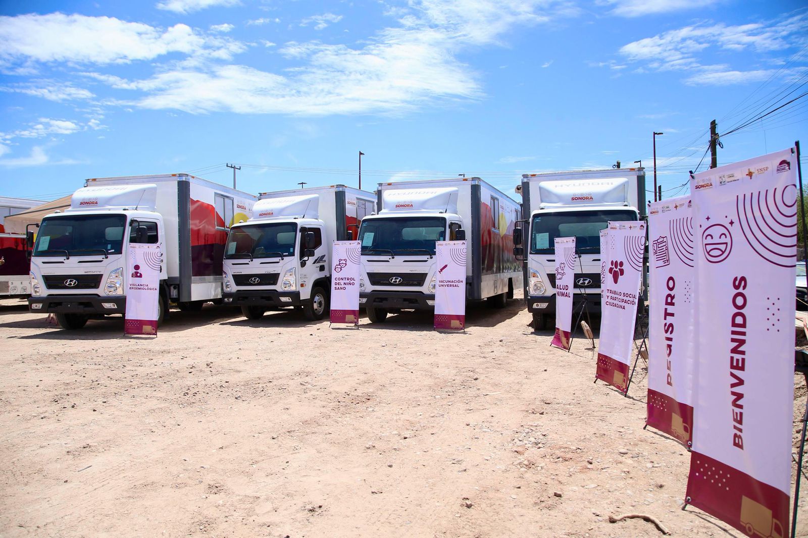 Gobernador Durazo acerca servicios de salud a comunidades rurales con ocho nuevas Clínicas Móviles