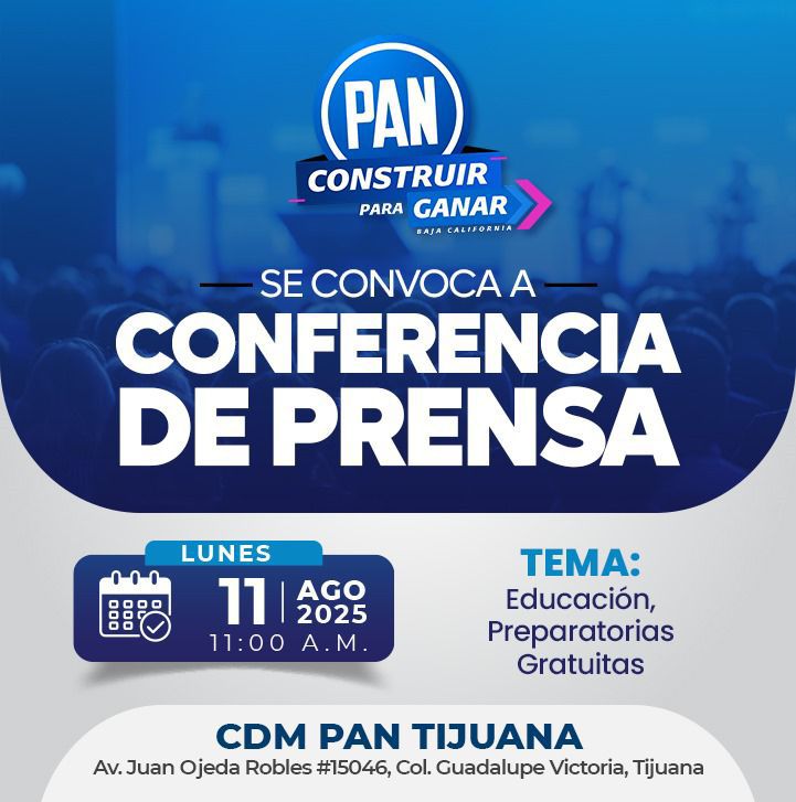 HOY CONFERENCIA DE PRENSA DEL PAN