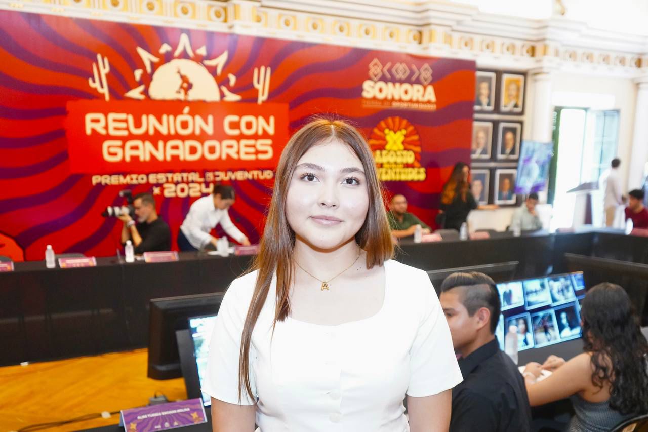 Jóvenes ganadores del Premio Estatal de la Juventud 2024 agradecen histórico impulso a Gobernador Durazo