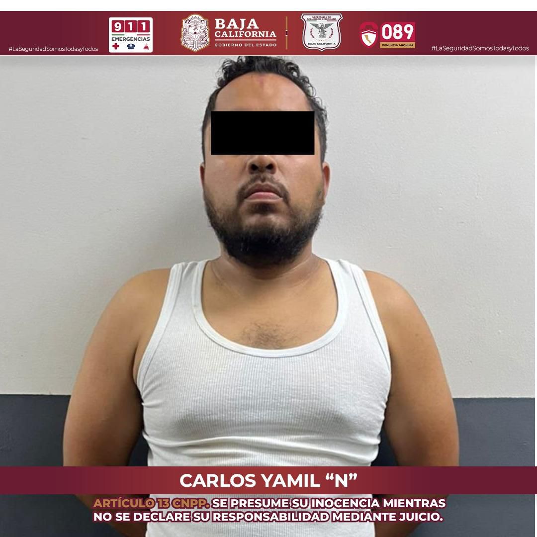 DETIENE ESCUADRÓN VIOLETA Y UNIDAD K9 DE FESC A HOMBRE POR VIOLENCIA FAMILIAR