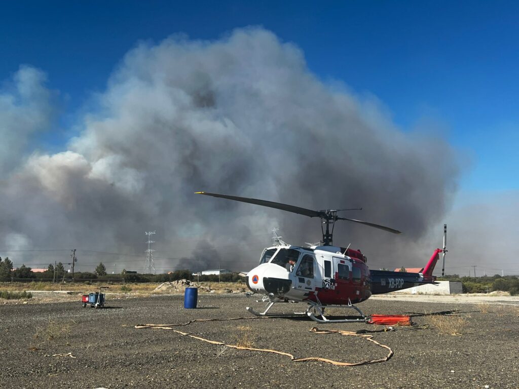 VORAZ INCENDIO HA ARRAZADO CASI 300 HECTÁREAS.