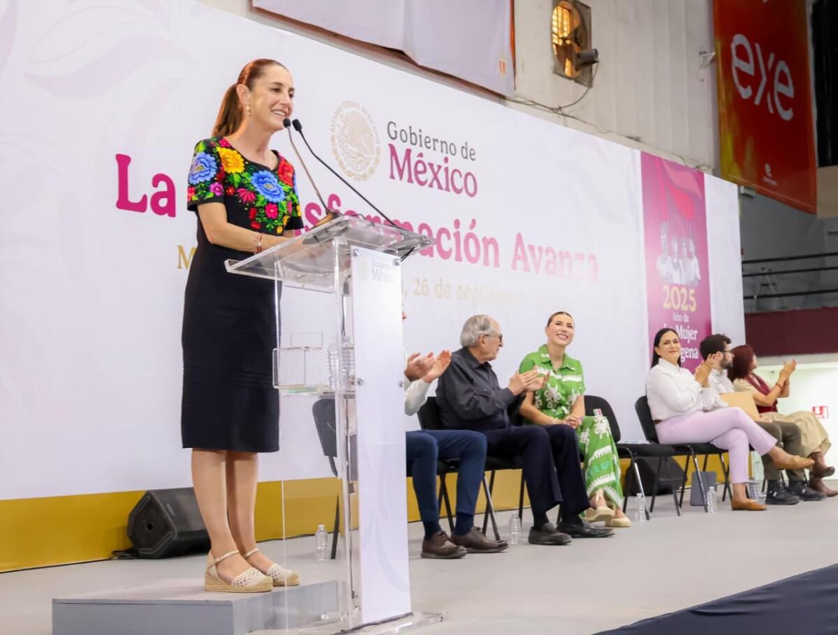 CLAUDIA SHEINBAUM ANUNCIÓ ACCIONES PARA FORTALECER BIENESTAR, EDUCACIÓN, SALUD E INFRAESTRUCTURA EN BAJA CALIFORNIA