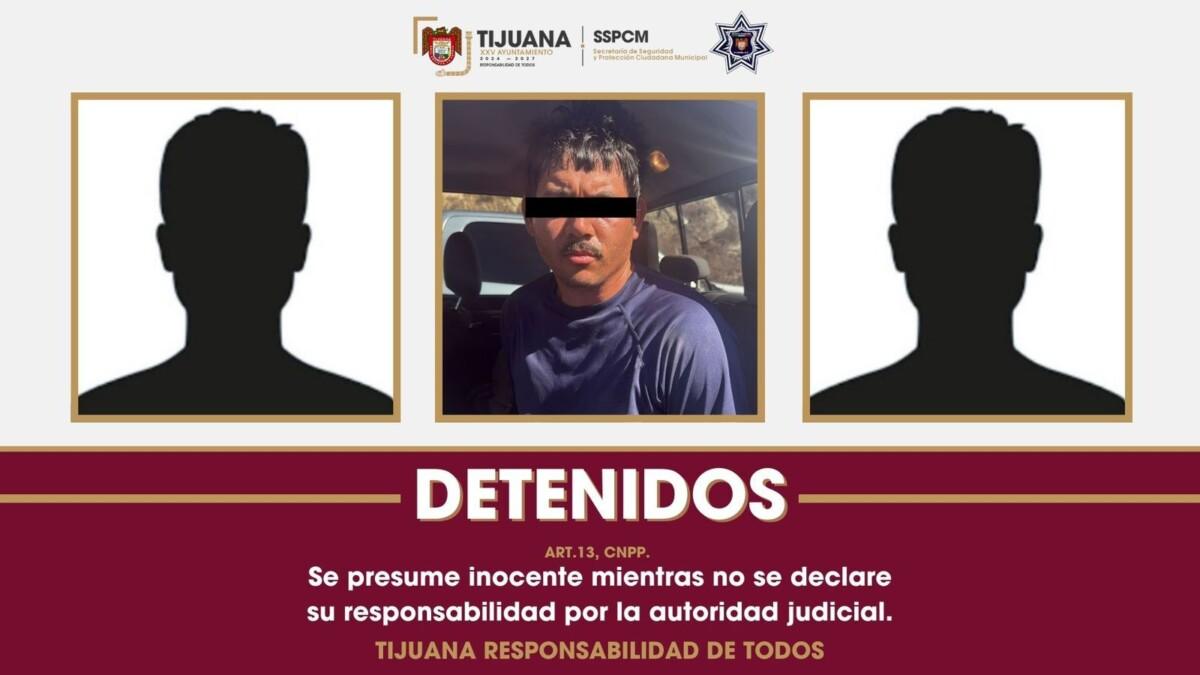Detiene Policía Municipal de Tijuana a tres presuntos responsables por intento de asalto bancario