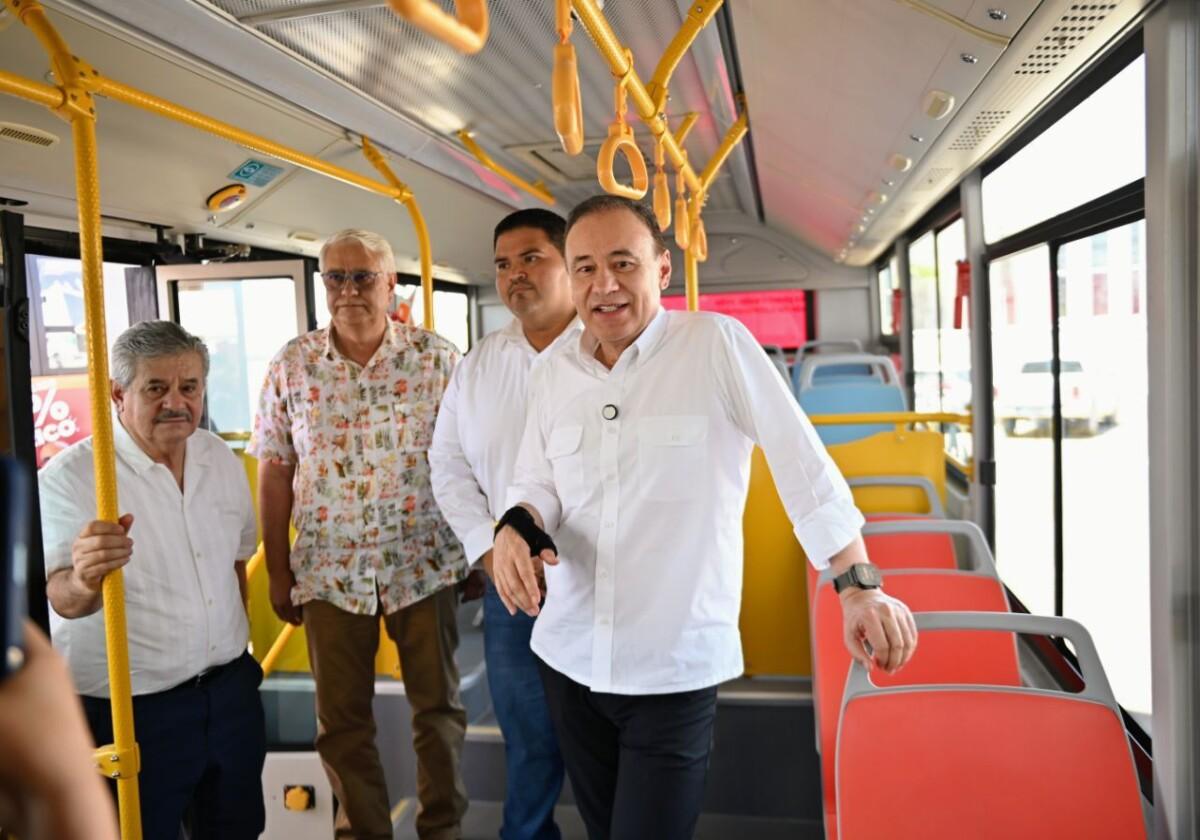 Gobernador Durazo consolida modernización histórica del transporte con 371 nuevas unidades en Sonora