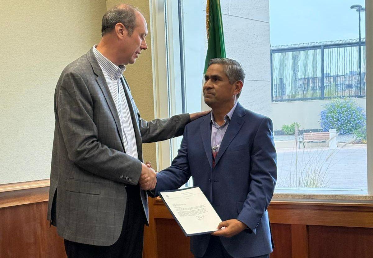 LA JUSTICIA EN MÉXICO VIENE DE ESTADOS UNIDOS, SE REÚNEN SECRETARIO DE SEGURIDAD DE BC Y CÓNSUL DE EU EN TIJUANA