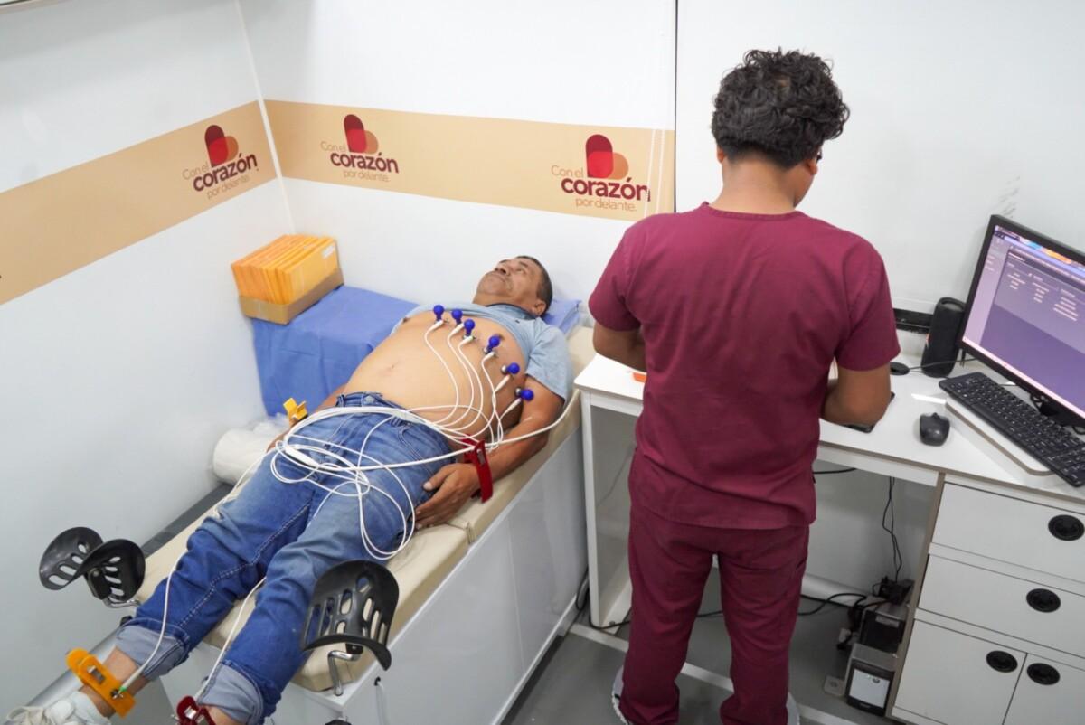 CARAVANAS DE SALUD TAMBIÉN ATIENDEN A PACIENTES DEL CORAZÓN