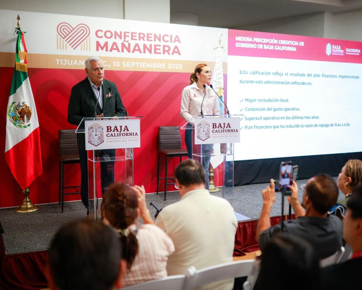 ESTABILIDAD Y DISCIPLINA FINANCIERA IMPULSAN CRECIMIENTO EN BC: GOBERNADORA MARINA DEL PILAR