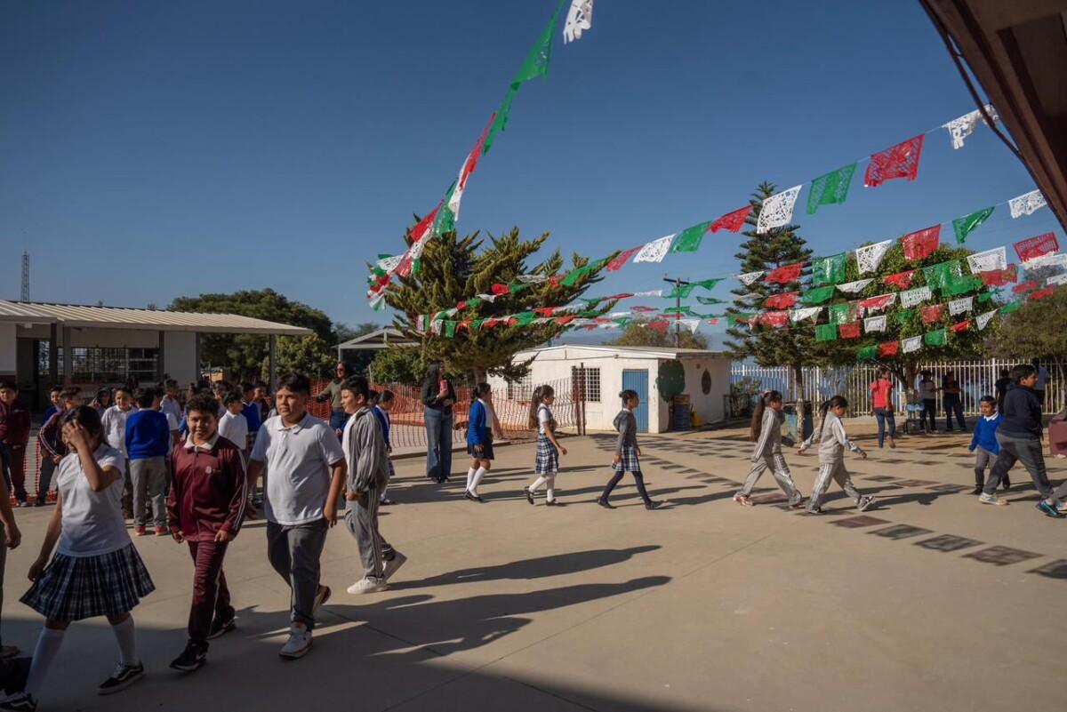 PRESIDENTA MUNICIPAL ROCÍO ADAME REFUERZA LA PREVENCIÓN Y REDUCE VANDALISMO EN PLANTELES EDUCATIVOS DURANTE EL RECESO ESCOLAR