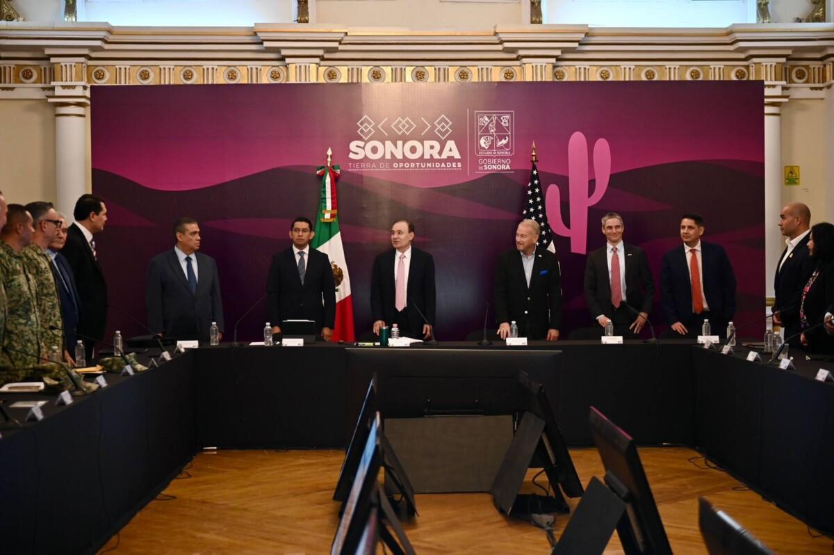 ALFONSO DURAZO GOBERNADOR DE SONORA ENCABEZA LA ESTRATEGIA DE SEGURIDAD BINACIONAL