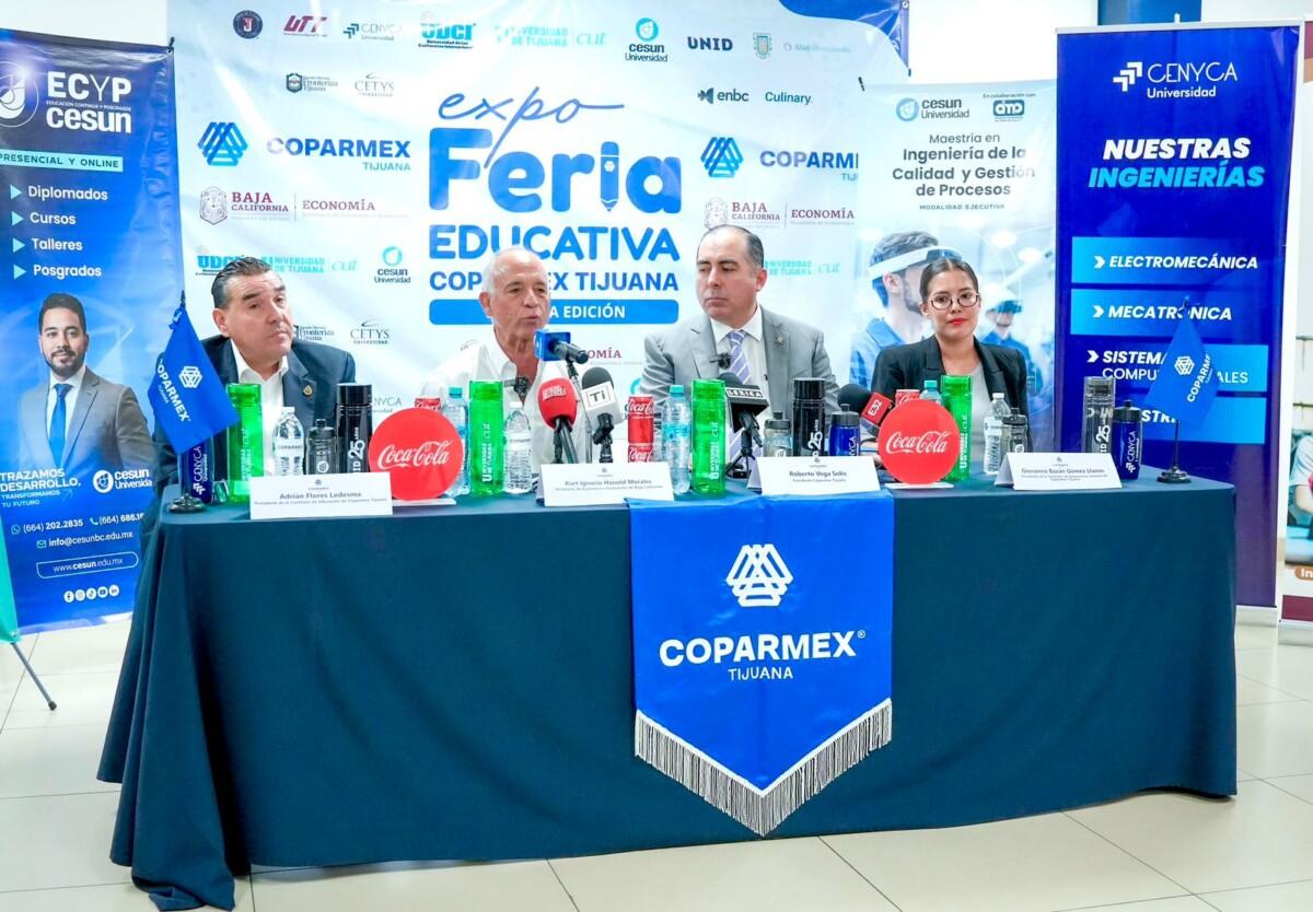 MÁS DE 6 MIL JÓVENES CONOCERÁN SU FUTURO EN LA 2DA EXPO FERIA EDUCATIVA DE COPARMEX